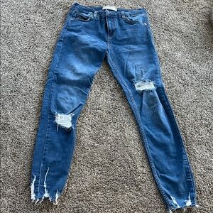 Free People skinny jeans